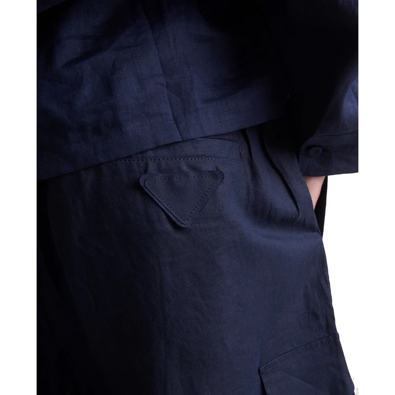 Prada Linen Bermuda