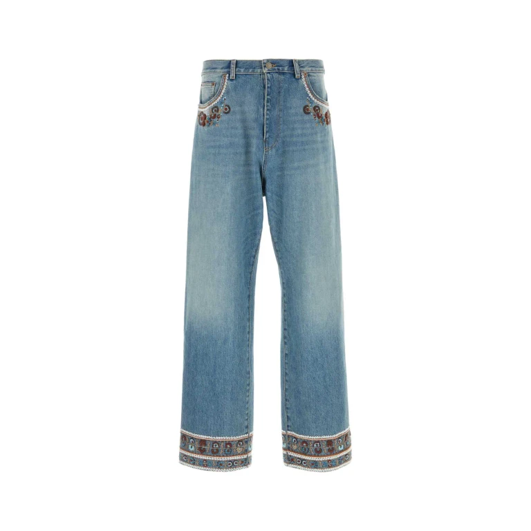 Burberry Melange Blue Denim Jeans