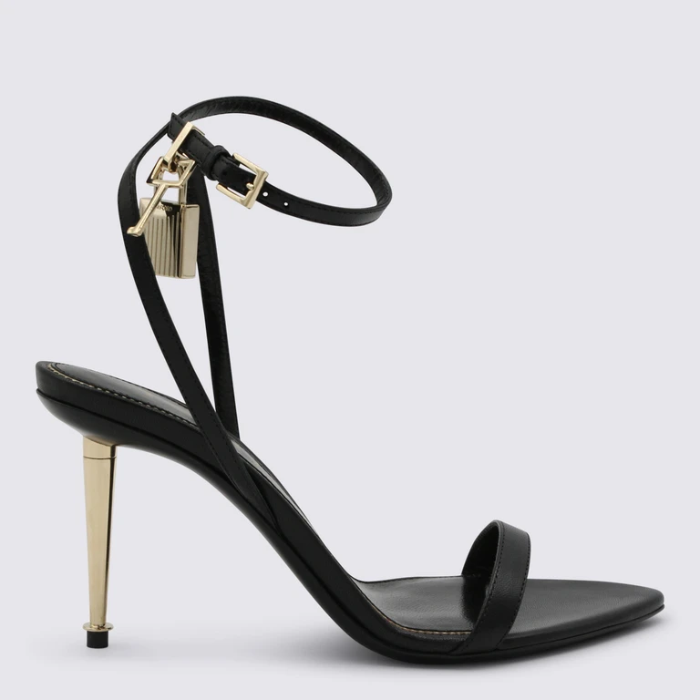 Tom Ford Sandals Black _cover Tex/le - Sole Le - Women
