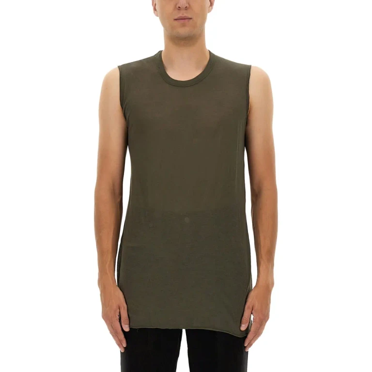 Débardeur côtelé basique Rick Owens
