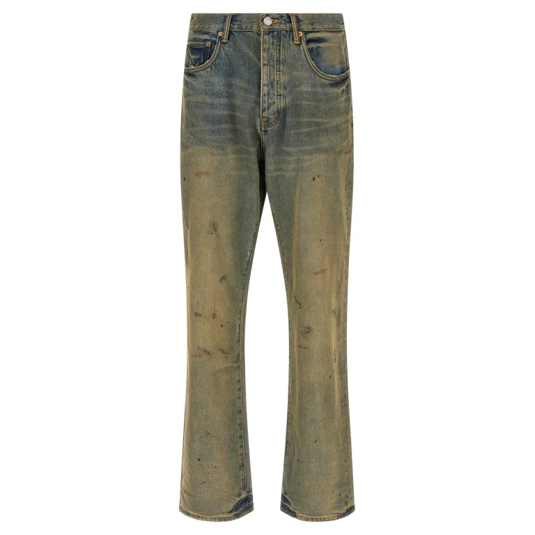 Purple Brand p011 Dirty Oil Repair Jeans