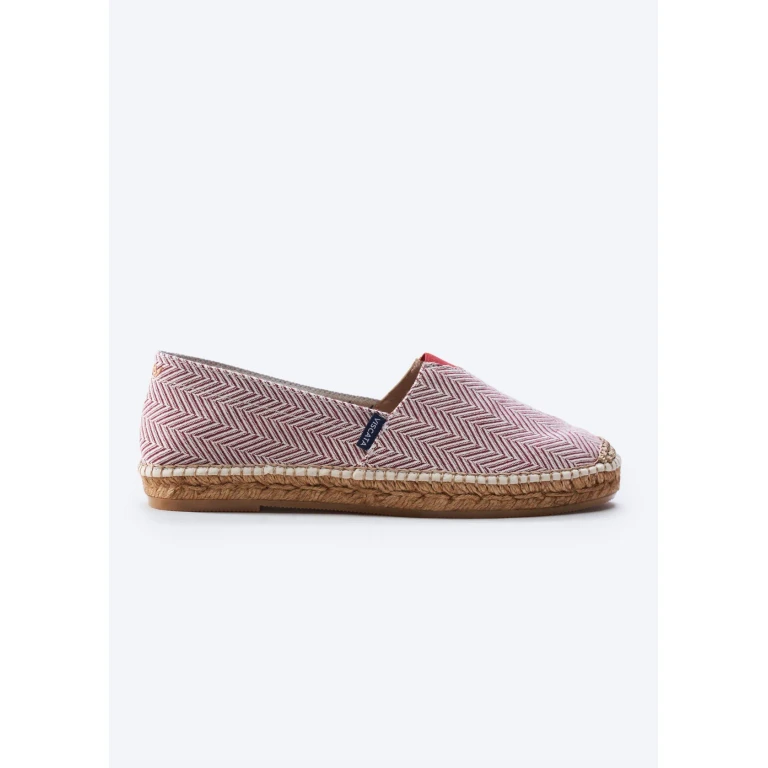 Barceloneta Herringbone Recycled PES Espadrille Flats