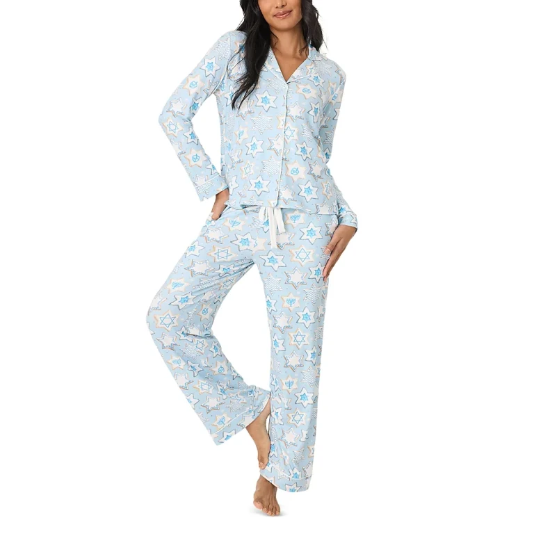 Pj Savage You Had Me At Shalom Jersey Pajama Set