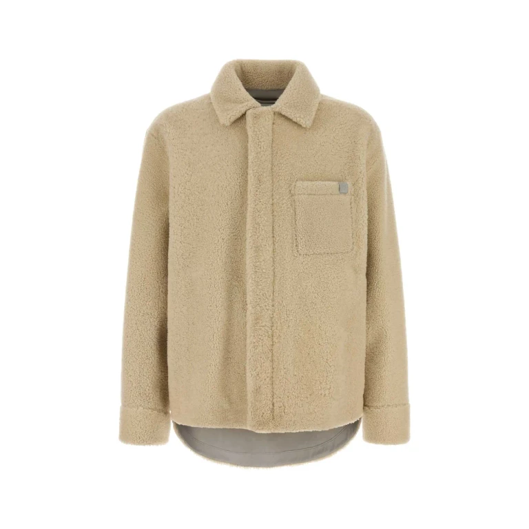 Loewe Ivory Shearling Jacket