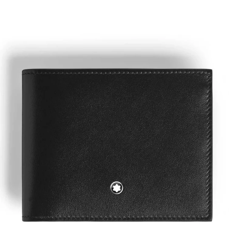 Black And Blue Leather Wallet