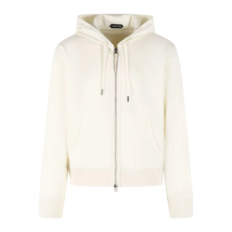 Tom Ford Pull Col Rond - Blanc