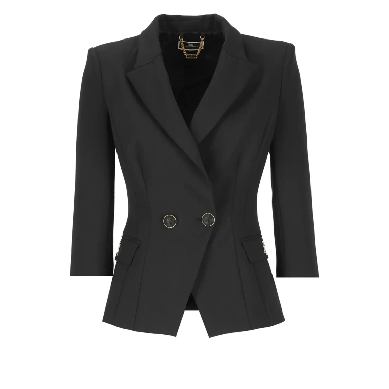 ELISABETTA FRANCHI Double Breasted Jacket