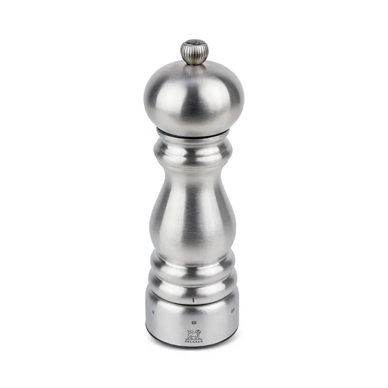 Peugeot Paris u'Select Zirlion Salt Mill, Stainless Steel, 7