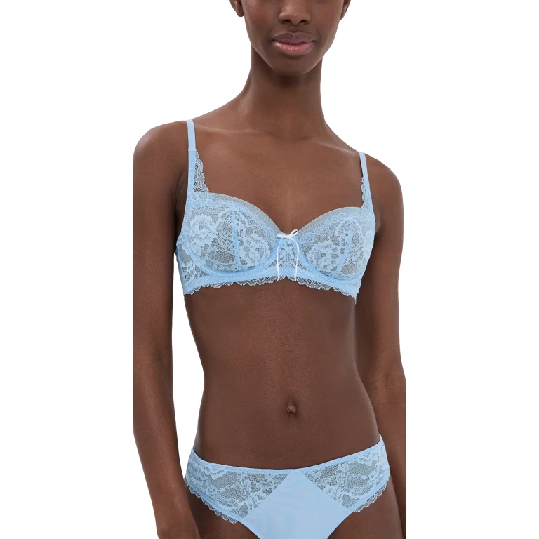 Skarlett Blue Skarlett Blue Minx Balconette Bra Blue Moon 34DD