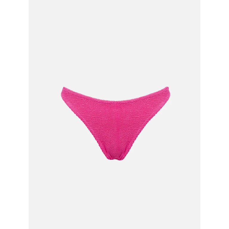 MC2 Saint Barth Naomi Fluo Fuchsia Crinkle Cheeky Bikini Briefs