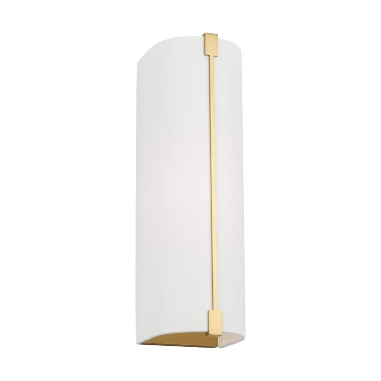 Burnished Brass Wall Sconce from the Bergen Collection