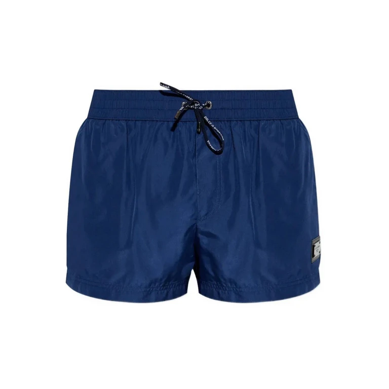 Dolce & Gabbana Short De Bain - Bleu