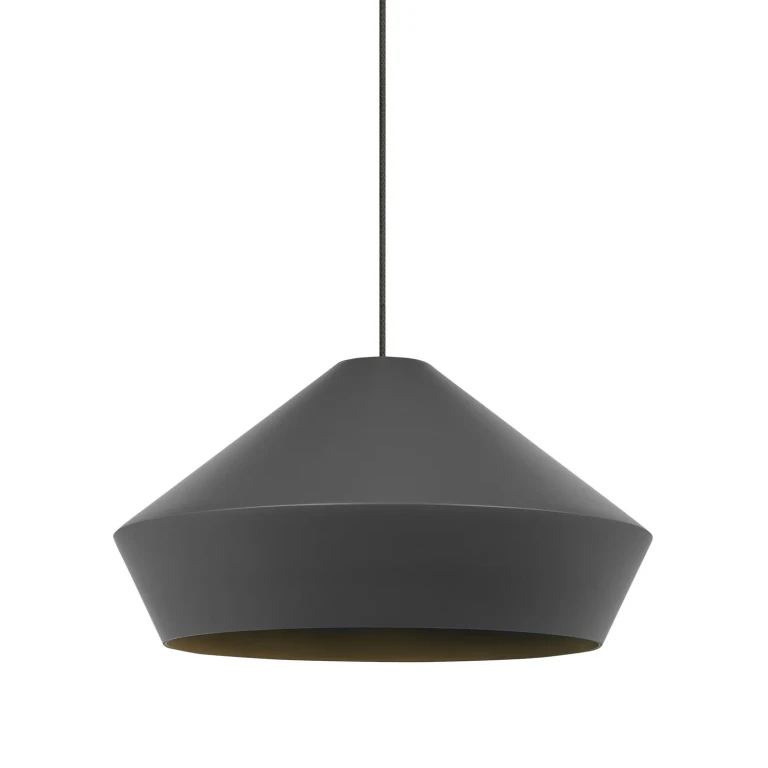 Satin Nickel One Light Pendant from the Brummel Collection