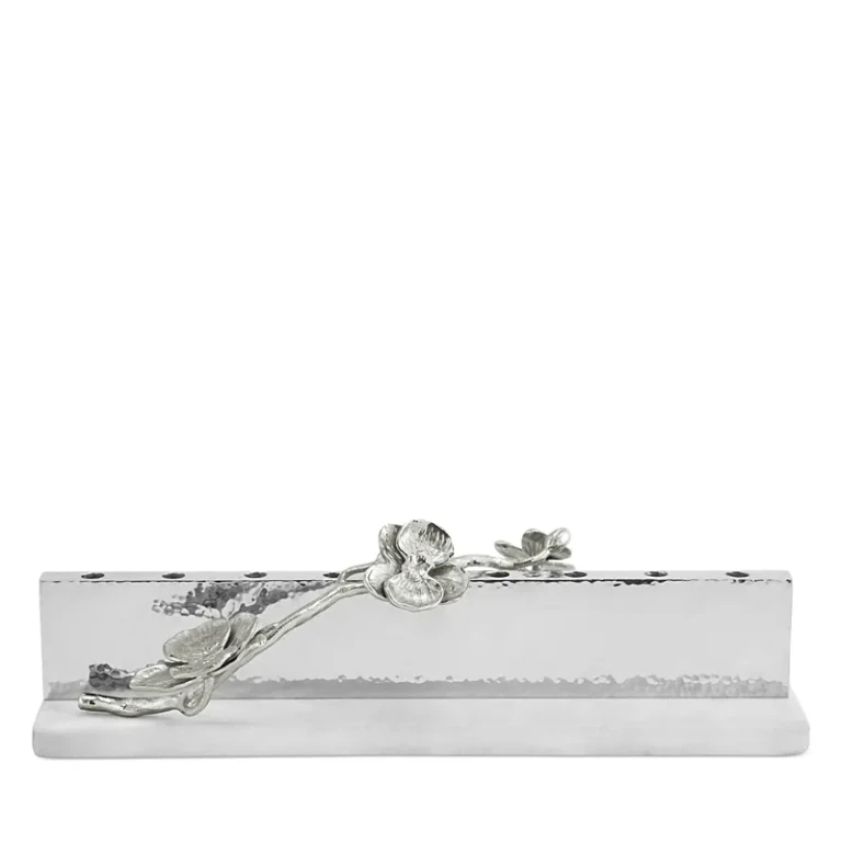 Michael Aram White Orchid Menorah