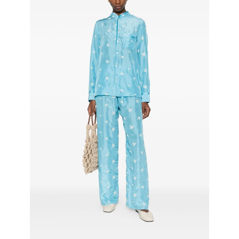 Forte Forte Forte Shirts Blu Silk - Women