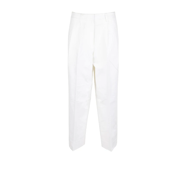 Michael Kors Trousers White Li Co - Women