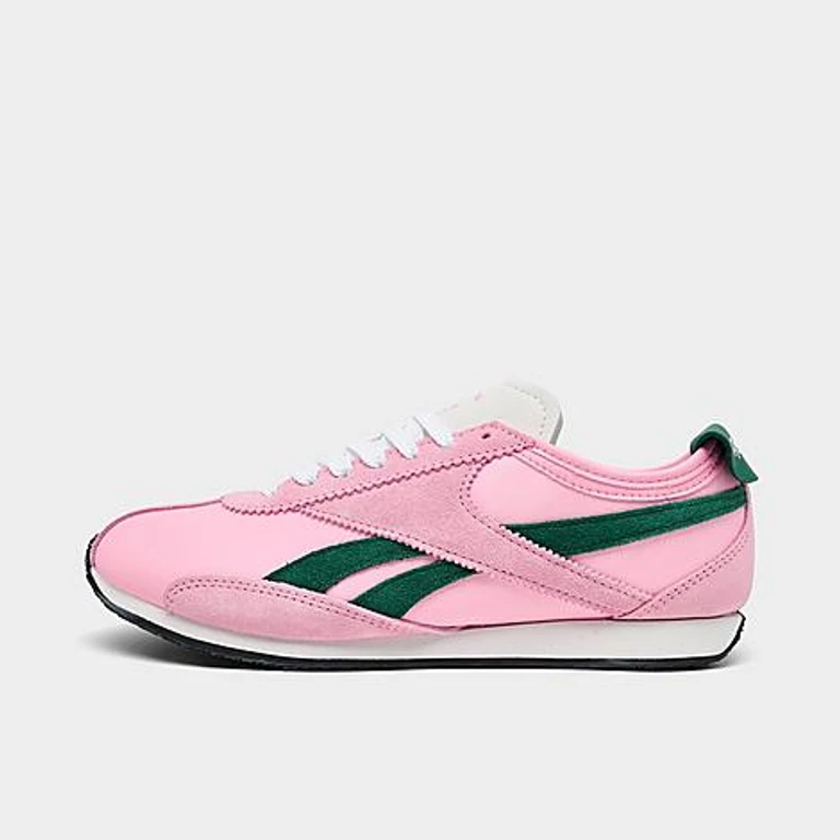 Reebok Women's R400 Casual Shoes in Astro Rose/Dark Green Size: 3.5