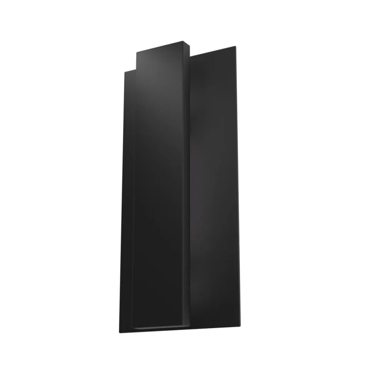 Matte Black LED Outdoor Wall Mount from the Canoga Collection