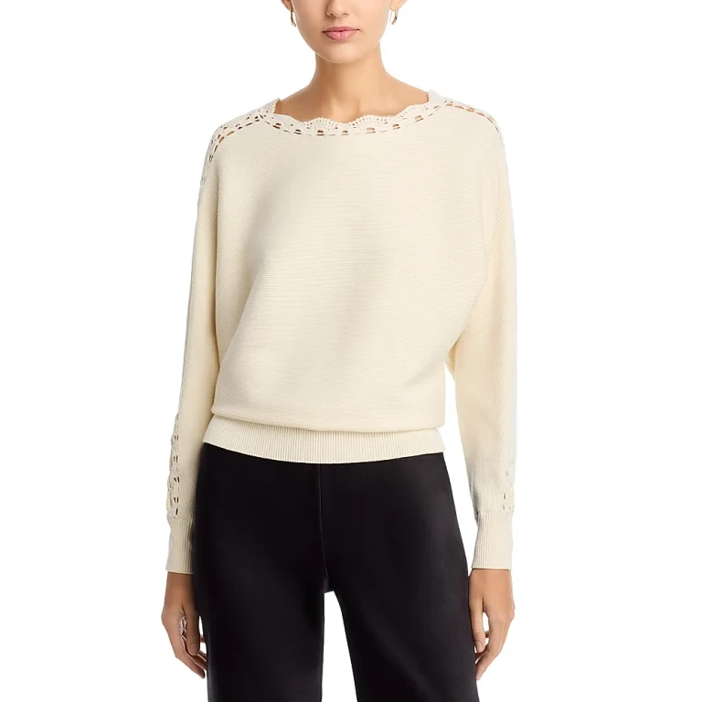 Elie Tahari The Juniper Dolman Sleeve Sweater