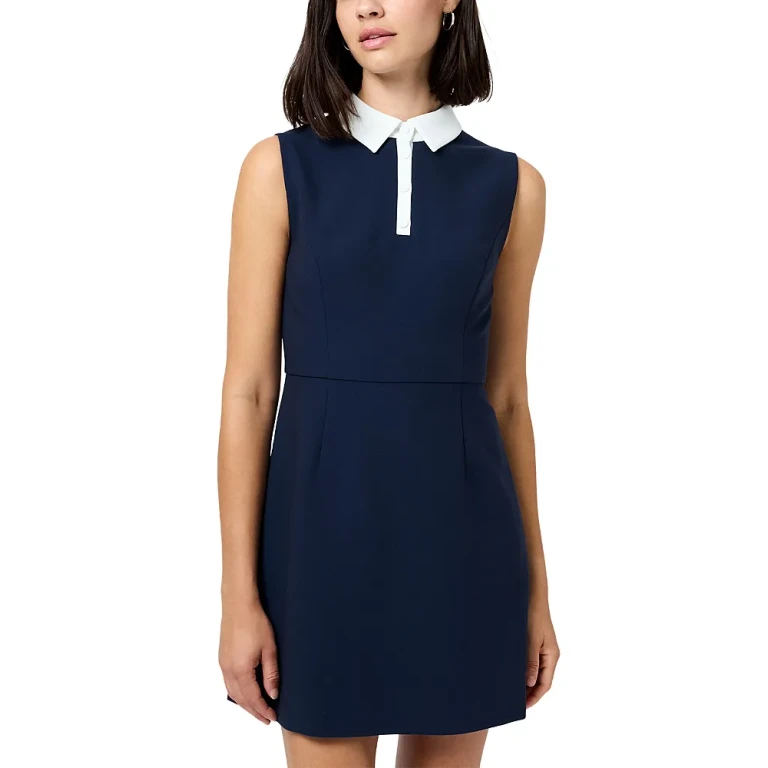 French Connection Azra Twill Sleeveless Dress