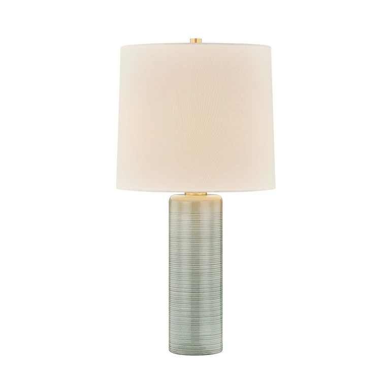 Aged Brass Table Lamp from the Tuva Collection