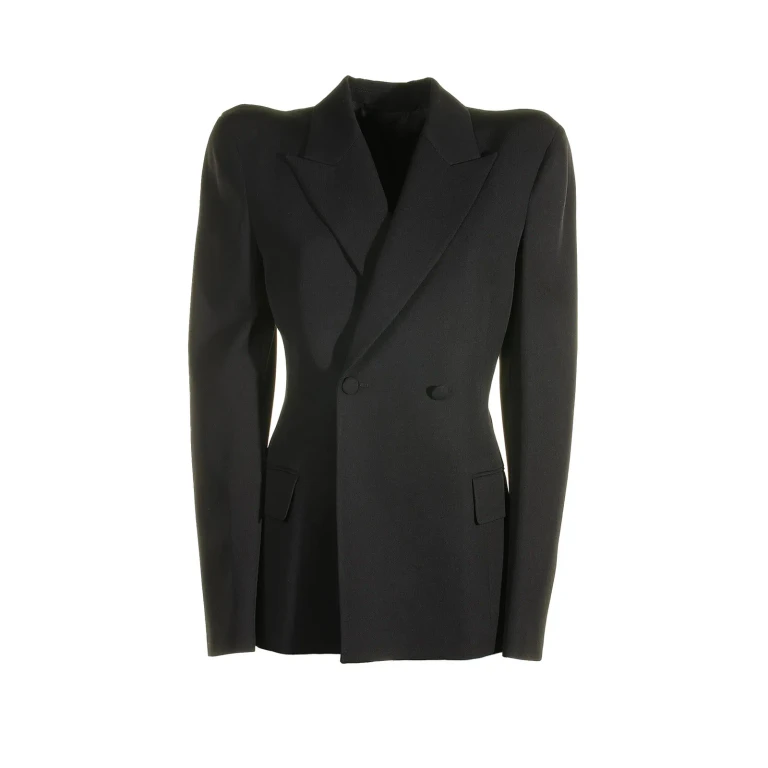 Balenciaga Oversized Double-breasted Twill Jacket