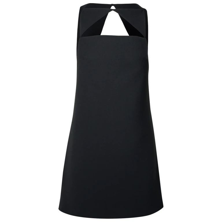 Peignoir Versace longueur genou - Noir