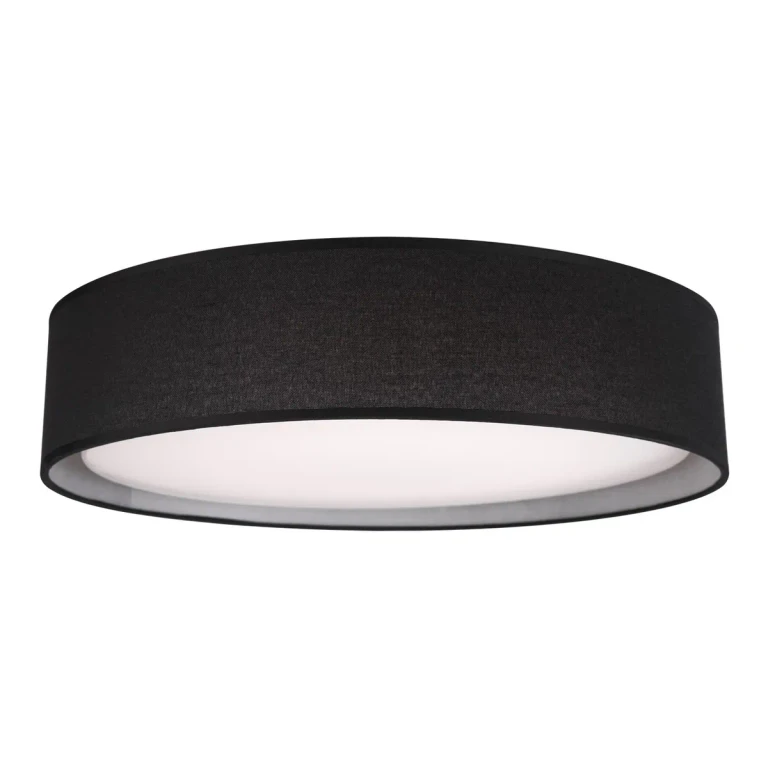 Black LED Flush Mount from the Dalton Collection