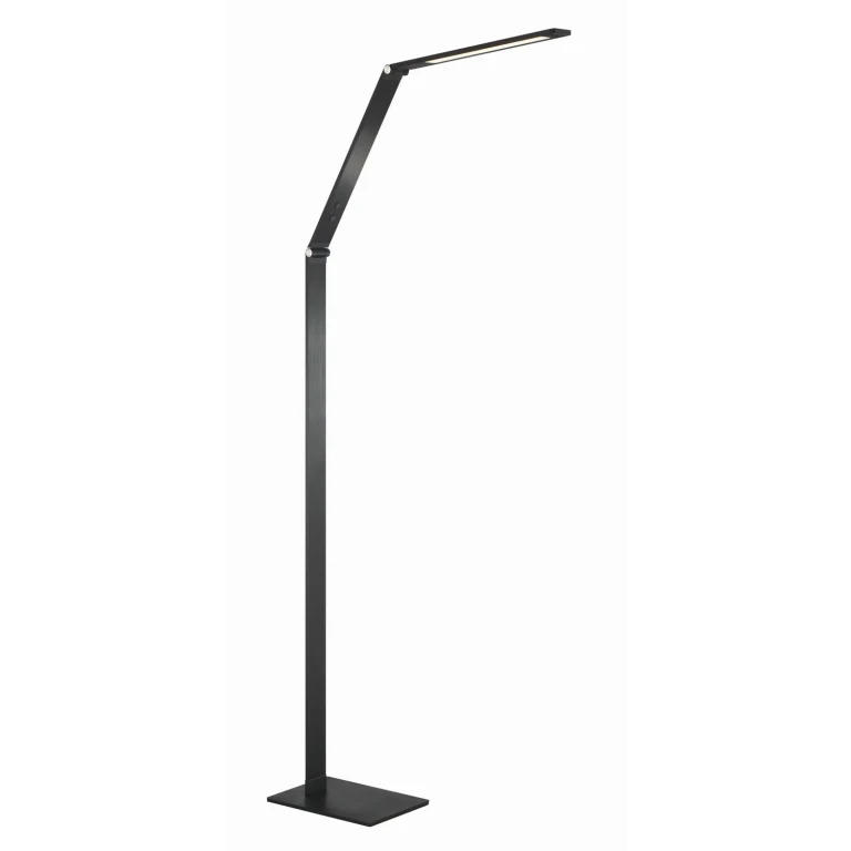 Anodized Brush Coal LED Table Lamp from the Portables Collection