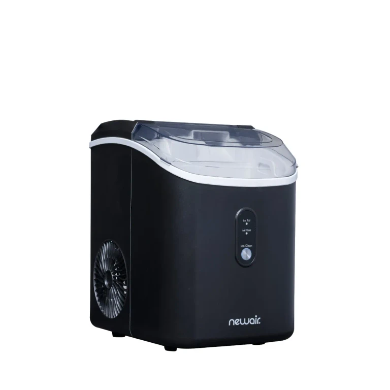 Matte Black Countertop Nugget Ice Maker