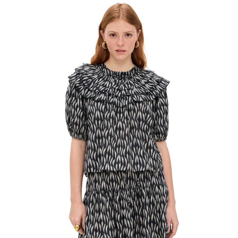 Ulla Johnson Mira Top Graphite 14