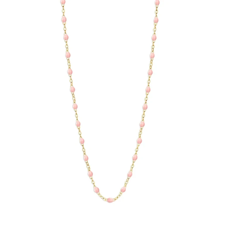 Gigi Clozeau 18K Yellow Gold Classic Gigi Resin Bead Collar Necklace, 16.5