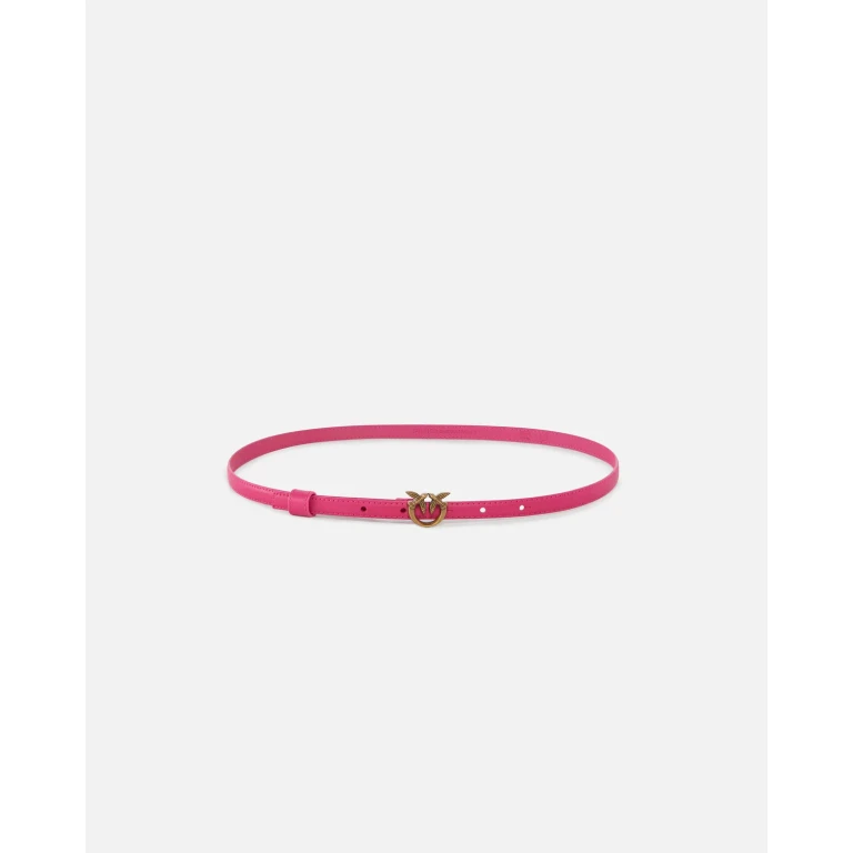 Pinko - Fine ceinture avec boucle Love Birds 1 cm - XS