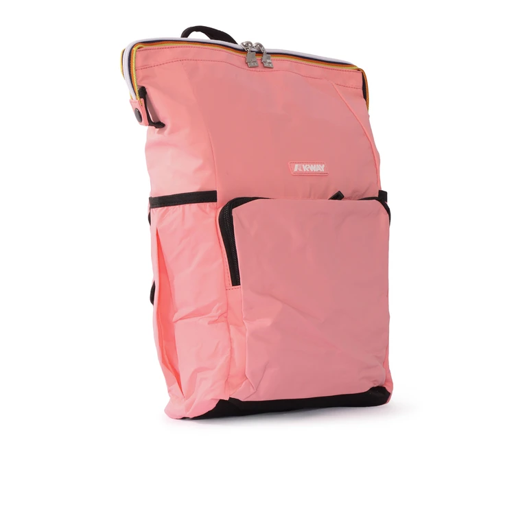 K-Way MAIZY BACKPACK Pink Textile Paper - Women