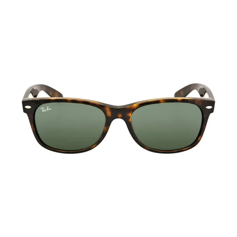 Ray Ban New Wayfarer Classic Green Classic G-15 Unisex Sunglasses RB2132 902L 55