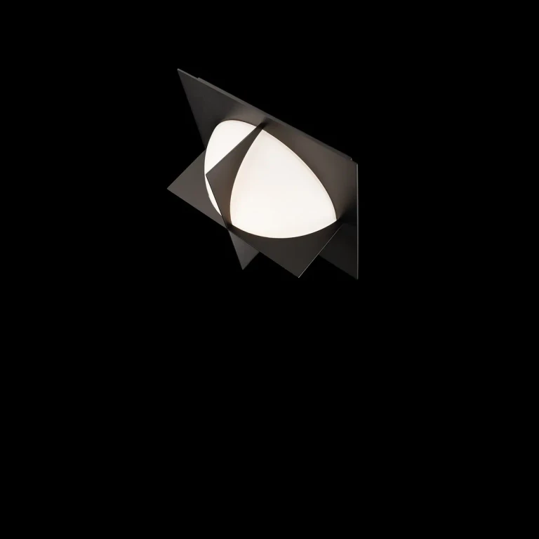 Black LED Flush Mount from the Echelon Collection