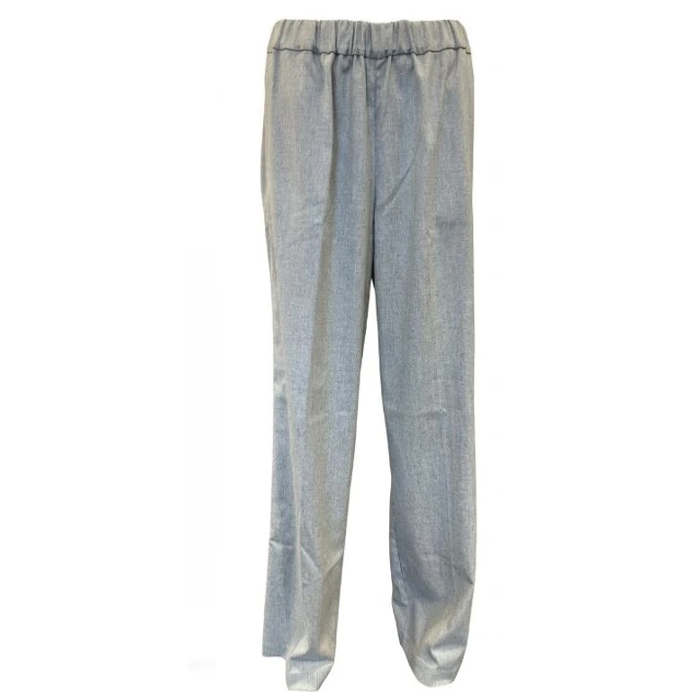 REHASH Trousers Light Grey - Women