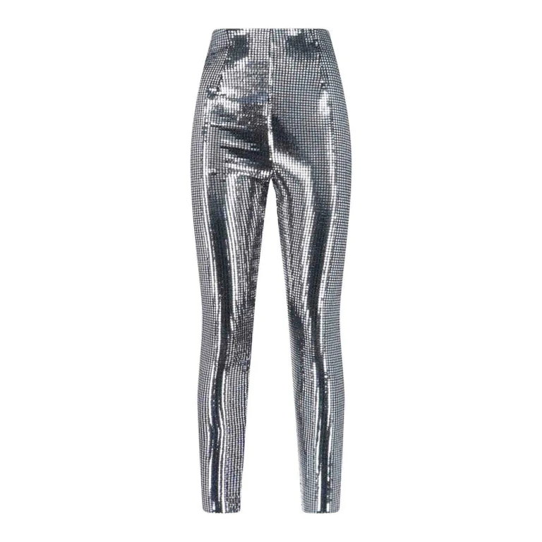 MM6 Maison Margiela Pantalons Décontractés - Argent
