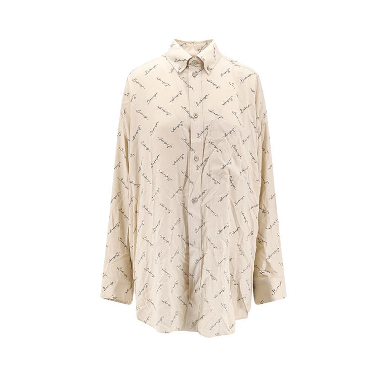 Balenciaga Shirts Beige Viscosa - Women