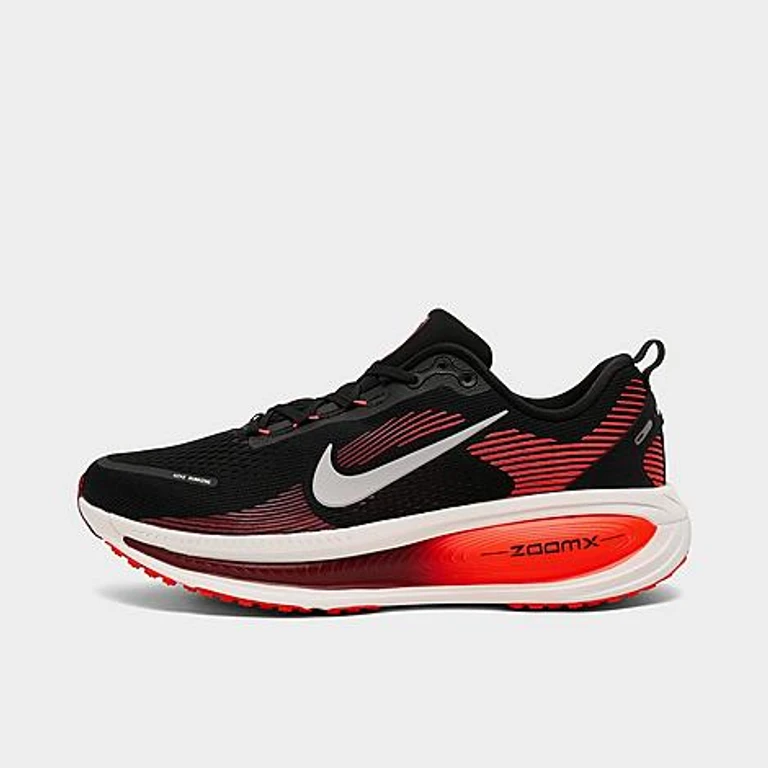 Nike Men's Vomero 18 Running Shoes in Black/Red/White Size: 7.0