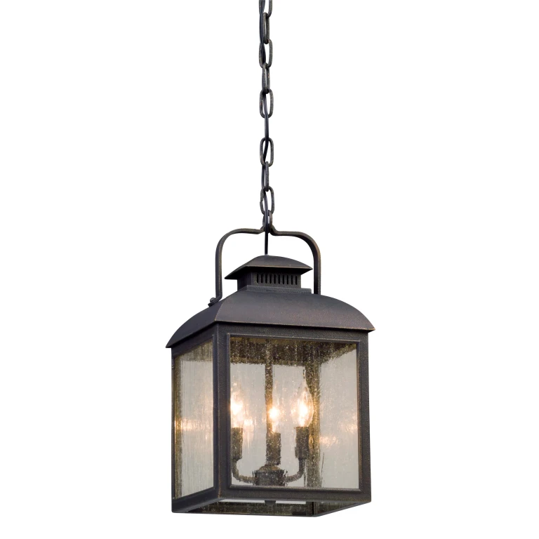 Troy Chamberlain 3-Light 18" Pendant Light in Vintage Bronze