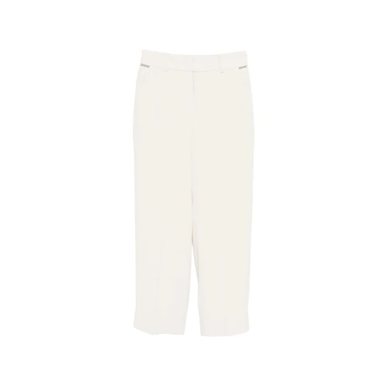 Peserico Concealed Fastening Tailored Trousers