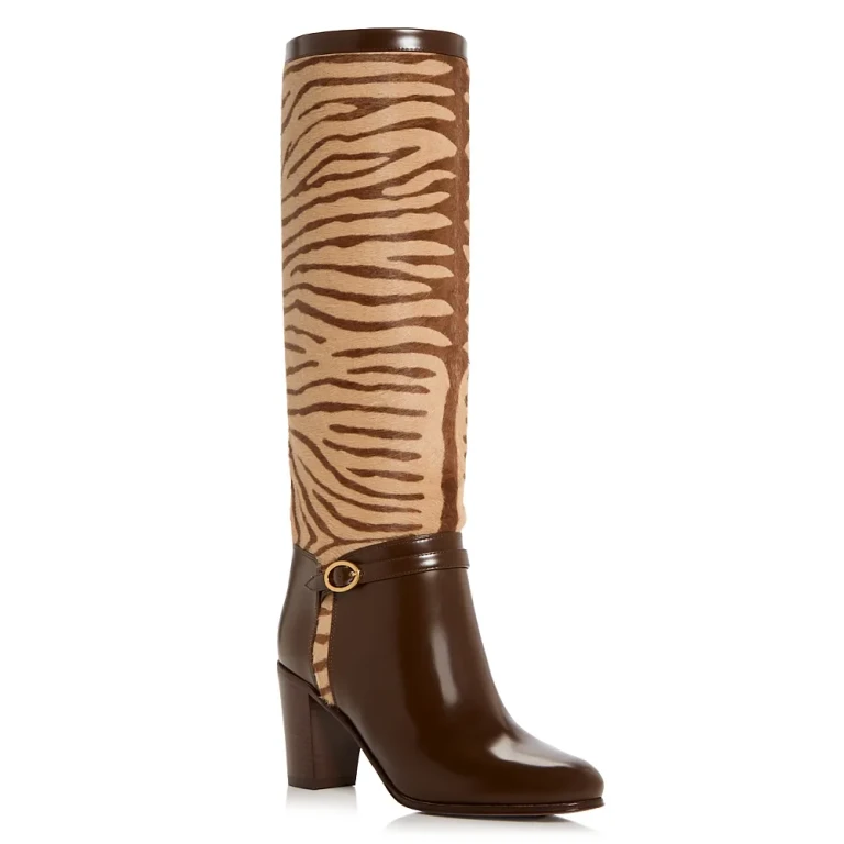 Valentino Garavani Women's Pattie Calf Hair Boots