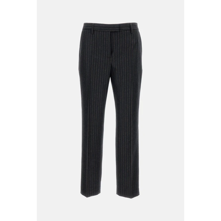 Alberto Biani Franca Pinstriped Trousers