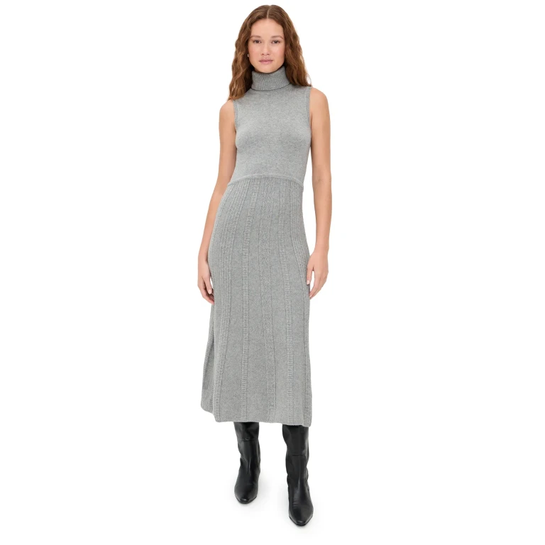 Shoshanna Carmella Dress Grey L
