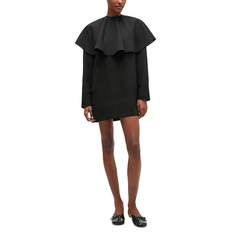 Ganni Circle Collar Dress