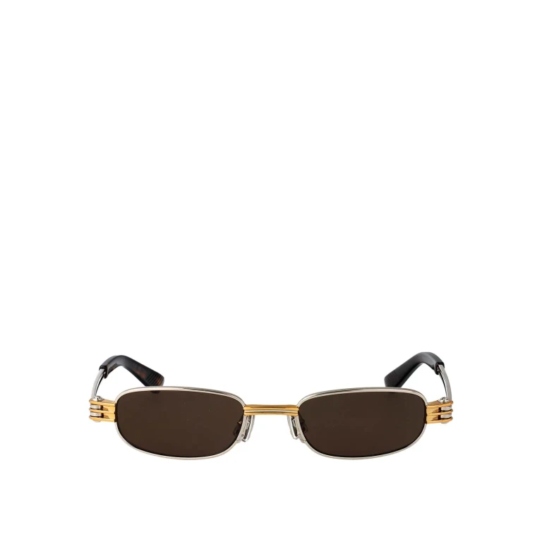 Bottega Veneta Lunettes De Soleil - Argent