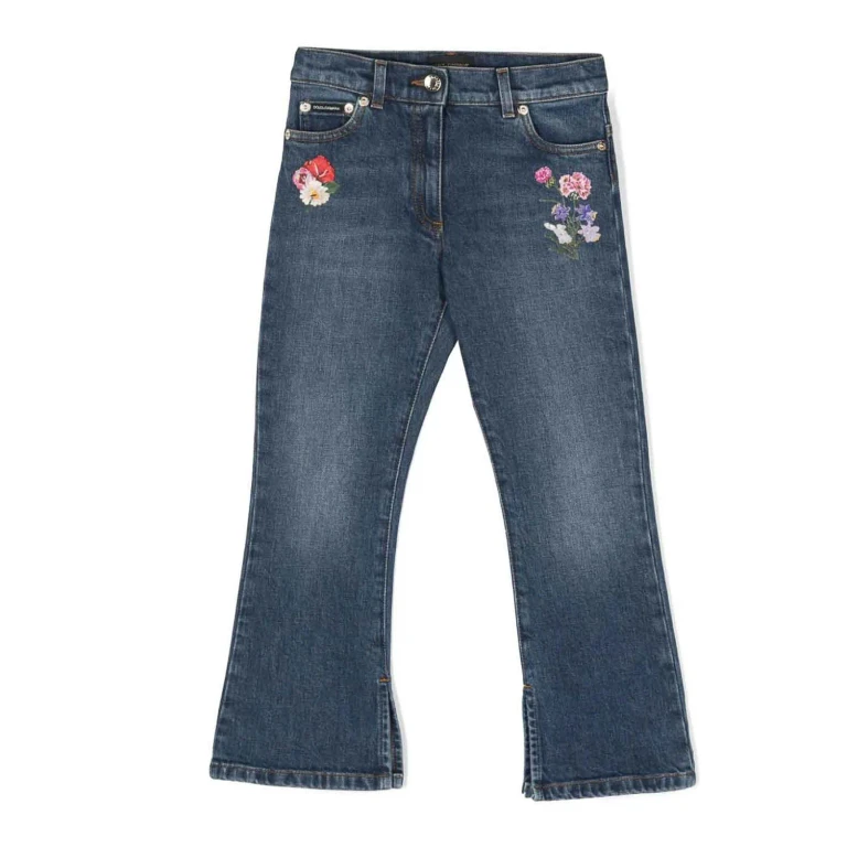 Dolce & Gabbana Jr Jean Bootcut - Bleu
