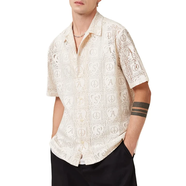 Allsaints Netley Relaxed Fit Shirt