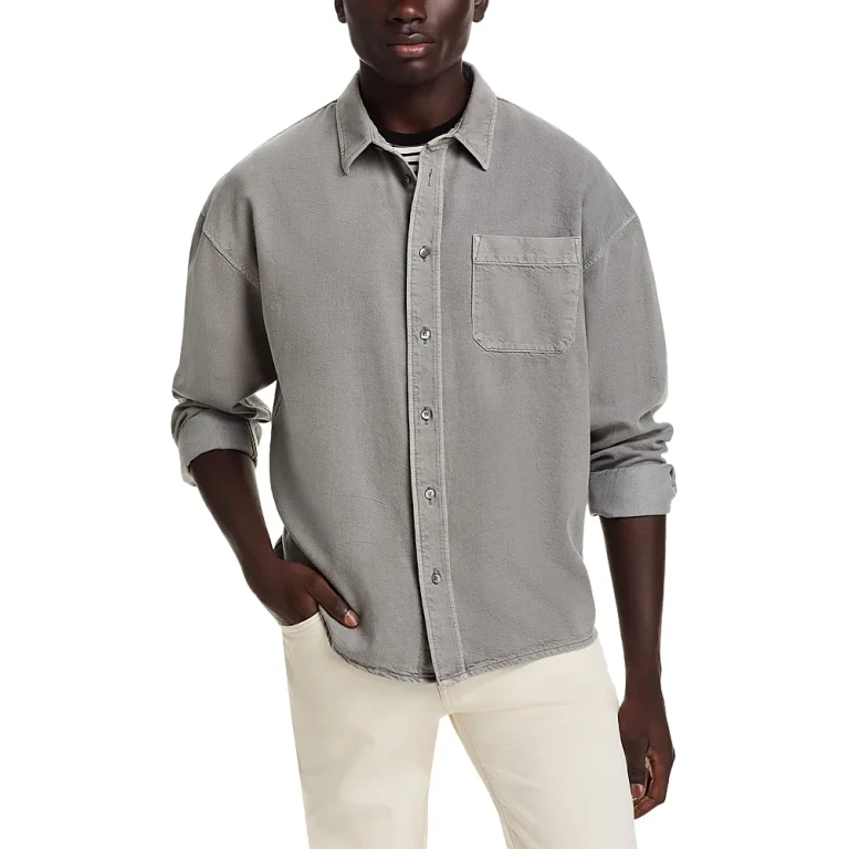 Frame Modern Long Sleeve Button Front Shirt